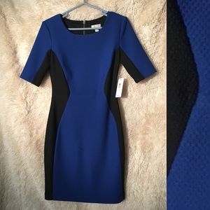 NWT Bisou Bisou Colorblock Dress